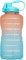 Giotto Large 1 Gallon/128oz (When Full) Motivational Water Bottle with Time Marker G099-Orange/Green