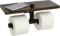 Excello Global Products Industrial Toilet Paper Double Roll Holder with Rustic Wooden $42.17 MSRP