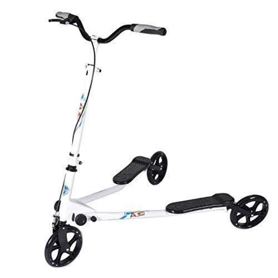 AODI 3 Wheel Foldable Scooter Swing Scooter Tri Slider Kick Wiggle Scooters Push Drifting With