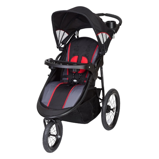 Baby Trend Pathway 35 Jogger Stroller, Optic Red - $119.99 MSRP
