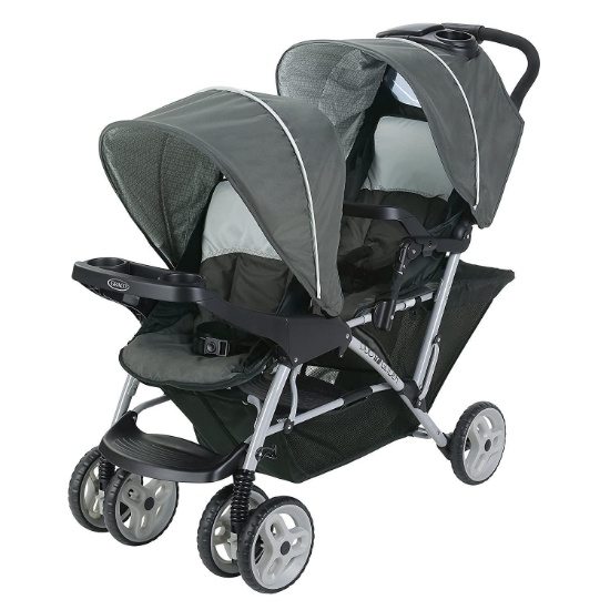 Graco DuoGlider Double Stroller | Lightweight Double Stroller with Tandem Seating, $118.99 MSRP