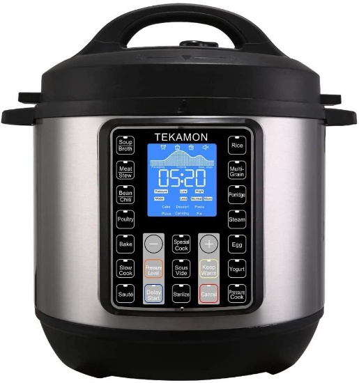 TEKAMON 11-in-1 Electric Pressure Cooker 6.5 Quart - $119.95 MSRP