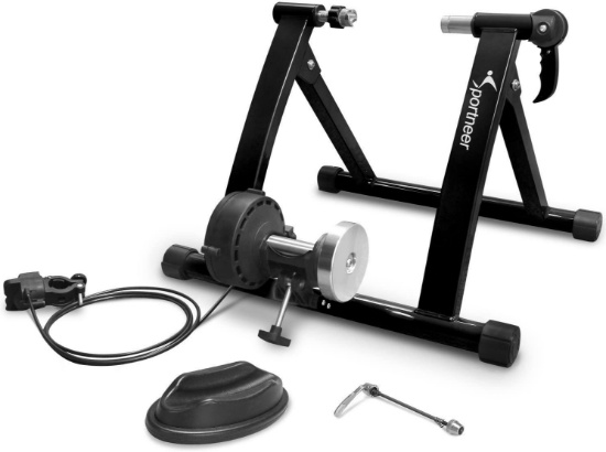 Sportneer Bike Trainer Stand Steel Bicycle Exercise Magnetic Stand - $129.99 MSRP