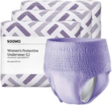 Amazon Brand - Solimo Incontinence And Postpartum Underwear For Women, Maximum - $29.99 MSRP