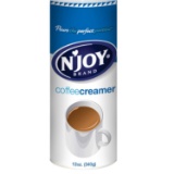 N'Joy Non-Dairy Coffee Creamer |12 Ounce, Pack of 6 | Dairy Substitute | Easy Pour Lid, Bulk Size