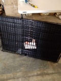 Pet Dog Crate Dog Cage Black