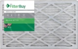 FilterBuy 15x20x1 Air Filter MERV 8, Pleated HVAC AC Furnace Filters