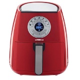 GoWISE USA 3.7-Quart 7-in-1 Air Fryer with 7 Cook Presets (Chili Red)