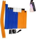 MelkTemn Dog Agility Set - 3 in 1 Dog Agility Equipment with Carrying Bag - $59.20 MSRP