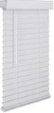 LOTUS and WINDOWARE 2-Inch Faux Wood Blind, 31 by 60-Inch, White