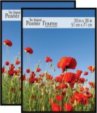 MCS 65668 Original Poster Frame, 20 x 28 Inch, Black, Set of 2 - $29.99 MSRP