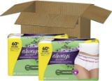 Always Discreet Incontinence and Postpartum Incontinence Underwear for Women, XXL - $28.70 MSRP