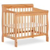 Dream On Me Aden 4-IN-1 Convertible Mini Crib, Natural - $143.99 MSRP