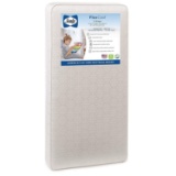 Sealy Baby Flex Cool 2-Stage Airy Dual Firmness Waterproof Standard Toddler and Baby Crib Mattress,