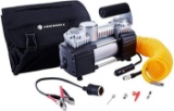 TIREWELL 12V Tire Inflator-Heavy Duty Double Cylinders Direct Drive Metal Pump 150PSI - $65.99 MSRP