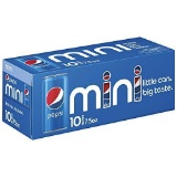 Pepsi Mini Cans, 7.5 Ounce, 10 Count