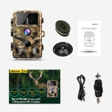 ?2020 Upgrade?Campark Trail Camera-Waterproof 16MP 1080P Game Hunting Scouting Cam with 3 Infrared