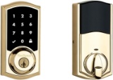 Kwikset 99160-019 SmartCOde 916 Touchscreen Smart ElectronicDeadbolt DoorLock with SmartKey Security