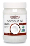 Nutiva Organic Cold-Pressed Virgin Coconut Oil, 15 Fluid Ounce | USDA Organic, Non-GMO, (Pack of 1)