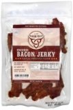 Delicious Uncured Real Bacon Jerky Hand Crafted Small Batch Kickin' Sriracha MSG Free Nitrate