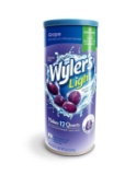 Wyler's Light Canister Drink Mix - Grape Water Powder Enhancer Canister $13.65 MSRP