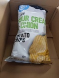 Sour Cream and Onion Potato Chips, 10.5oz