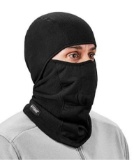 Ergodyne N-Ferno 6823 Balaclava Ski Mask, Wind-Resistant Face Mask, Hinged Design, $9.40 MSRP