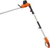 GARCARE Corded Pole Hedge Trimmer- 4.8Amp Electric Hedge Trimmer Corded Hedge Clippers- $139.99 MSRP