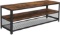 VASAGLE TV Stand, Lengthened TV Cabinet, Console, Coffee Table with Metal Frame, $119.99 MSRP