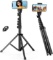 Phone Tripod, LETSCOM 65-inch Extendable Selfie Stick Tripod Stand with Phone Holder