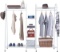 Estoder Clothing Garment Rack Metal Clothes Rack with Shelves (White) $72.95 MSRP