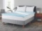 Mainstays 2 Inch Gel Infused Memory Foam Mattress Topper, Full $49.00 MSRP