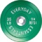 BalanceFrom Everyday Essentials Color Coded Olympic Bumper Plate Weight Plate.. $159.99 MSRP