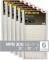 Filtrete BD22-6PK-1E 20 x 30 x 1 AC Oven Air Filter MPR 300 Clean Living Basic Dust Pack of 6