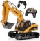 Top Race 15 Channel Full Functional Remote Control Excavator Construction Tractor, Excavator Toy