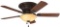 Harbor Breeze Products Harbor Breeze Lynstead 52 In Bronze Led Indoor Flush Mount Ceiling Fan