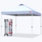 MasterCanopy Durable Ez Pop-up Gazebo Tent (3x3M,White)
