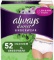 Always Discreet Incontinence and Postpartum Incont. Underwear for Women XL 2 Pack, 52 Ct-$31.62 MSRP