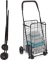 DMI Rolling Utility and Shopping Cart, Lightweight, Compact and Foldable, Black