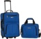 Rockland Fashion Softside Upright Luggage Set, Blue, 2-Piece