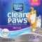 Fresh Step Clean Paws Multi-Cat Litter, Low Dust, Scented with Febreze, 22.5 Lb