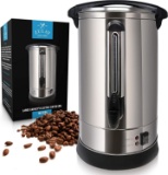 Zulay Premium Commercial Coffee Urn - Stainless Steel Large Coffee Dispenser for Quick $136.99 MSRP