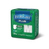 FitRight Plus Adult Diapers, Disposable Incontinence Briefs with Tabs - $40.88 MSRP
