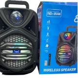 Wireless Portable Speaker with LED USB TF ND ? W44