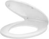 Everrich Round Toilet Seat, Soft Close Toilet Seat with Standard Seat and Cover $29.99 MSRP