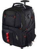 YOREPEK Backpack with Wheels, Large Rolling Backpack with...Removable Wheels for Men Women