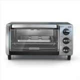 BLACK+DECKER 4-Slice Toaster Oven With Natural Convection - $59.95 MSRP