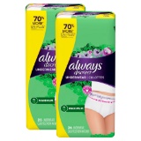 Always Discreet Incontinence And Postpartum Incontinence Underwear For Women, X-Large - $31.62 MSRP