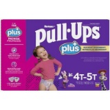 Huggies Pull-Ups Learning Designs Girls' Training Pants (4T-5T, 38-50Lbs) 102 Count