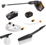 WORX WG630.2 20V Cordless Hydroshot Brushless High Flow Portable Power Cleaner - $229.99 MSRP